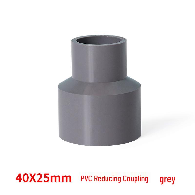 PVC Water Pipe Reducer Connector for Varied Diameters: 20, 25, 32, 40, 50, 63, 75mm