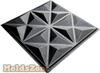 3D Wall Panel Mold for Gypsum, Plaster or Concrete Tile for Decorative Wall Panels 'Kalians'