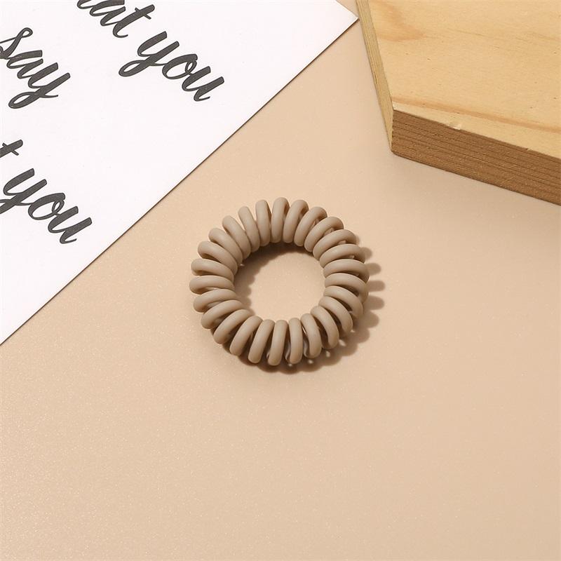 3pcs Hair Tie Women Multicolor Elastic Hair Band Spiral High Elasticity Telephone Wire Gum for Hair Rubber Band Hair Accessories