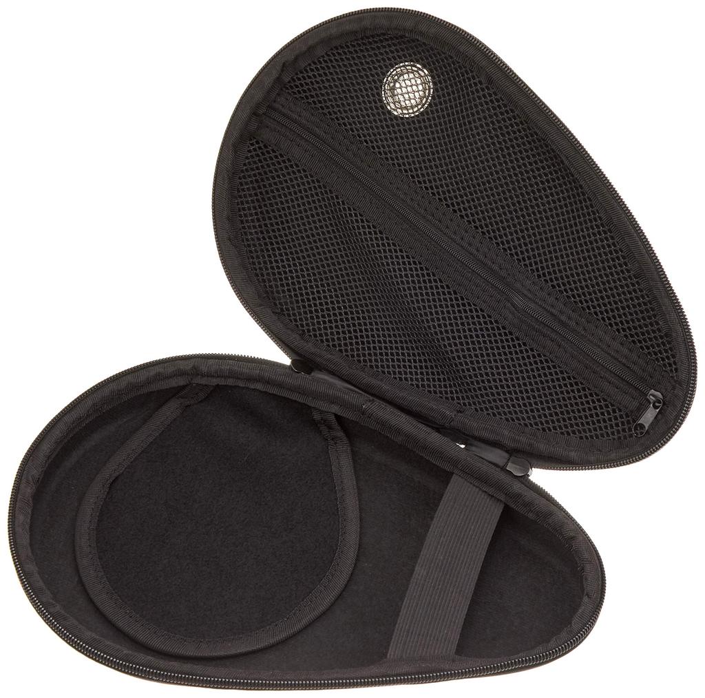 andro Table Tennis Racket 412003 Case, Black,