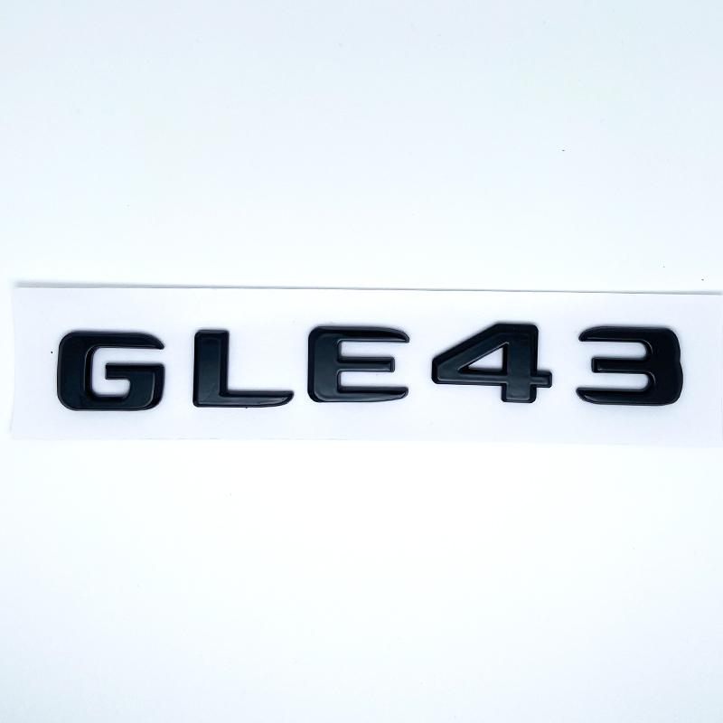 

Letters GLE43 GLE53 GLE63 GLE63S V8 Biturbo 4matic+ Emblem for Car Side Trunk Rear W166 W167 Logo Sticke