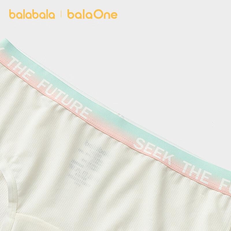 Balabala Girl's Antibacterial Breathable Briefs 3-Pack