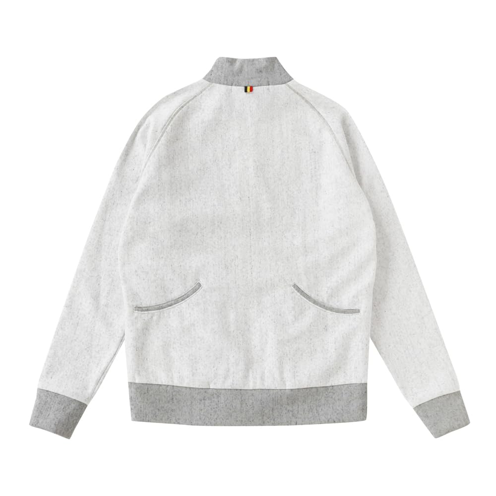 Kapelmuur Sweat Fleece-Lined Blouson, Off-White