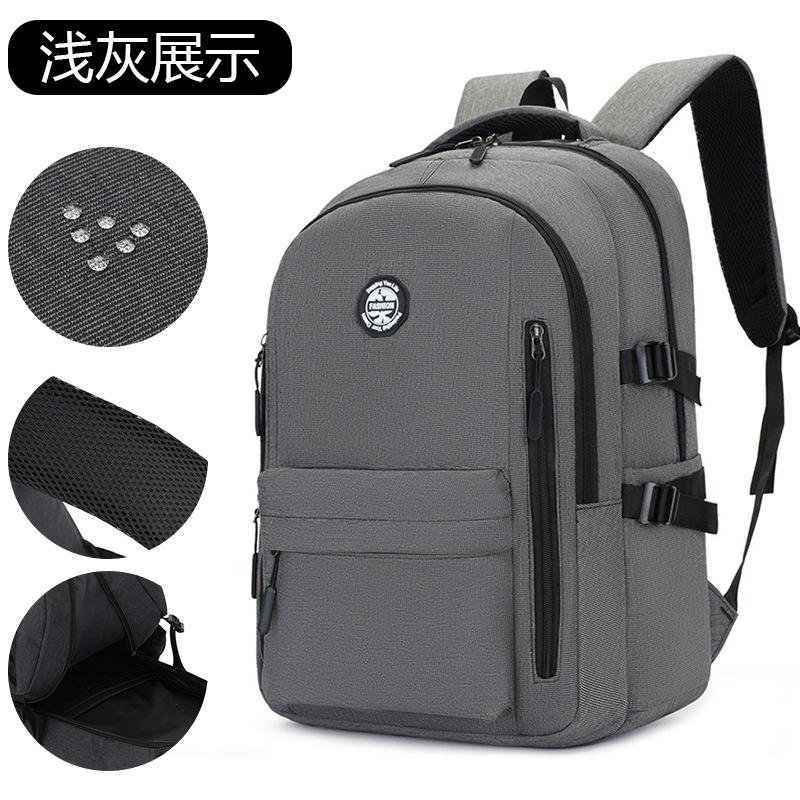 Backpack, Student Schoolbag, New College Student Simple and Versatile Multi-layer Niche Design Sense of Burden Reduction Backpack