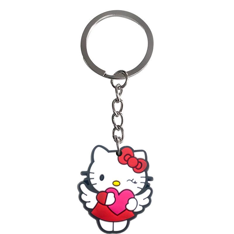 HelloKitty Keychain Soft Rubber Pendant - Small Gift Accessory