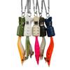 8Pcs Squid Jig Hook Protector Squid Jig Cover Protector with Carabiner Squid Jig Baits Protector Fishing Tackle