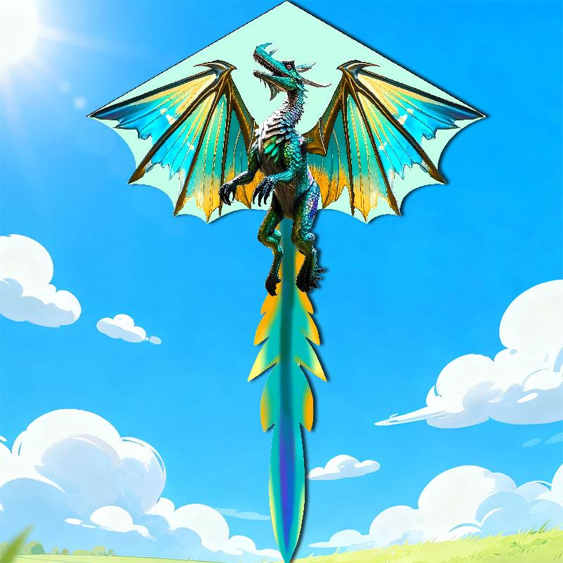 Новый детский мультяшный птеродактиль-дракон воздушный змей - Горячая распродажа летающий змей-динозавр