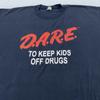 Vintage DARE Shirt Mens Large 90s Keep Kids Off Drugs Tee Xe