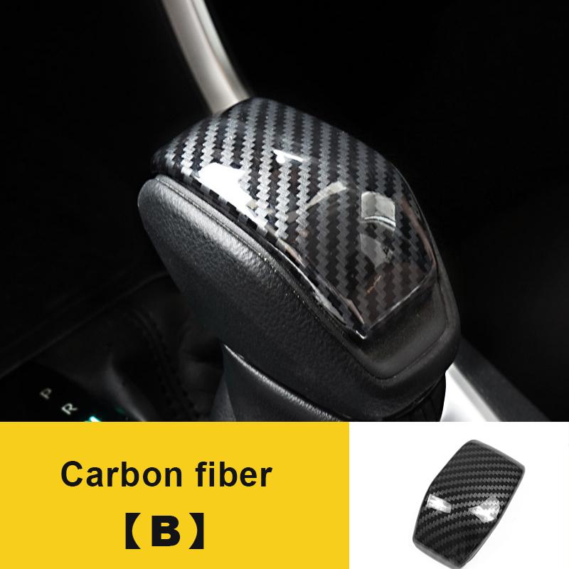 For Toyota RAV4 XA50      2024 RAV 4 Hybrid ABS Car Central Console Gear Head Shift Knob Handle Cover Trim