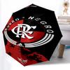 1 pièce Parapluie Automatique Robuste à 8 Baleines, Parapluie Rangers FC, Impression Numérique, Parapluie Pliable pour Utilisation Extérieure en Déplacement