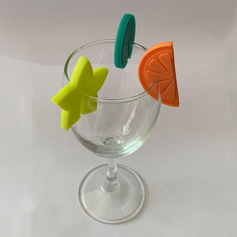 Creative Wine Glass Tags Marker Tool Wine Cup Marker New Drink Markers Bartender