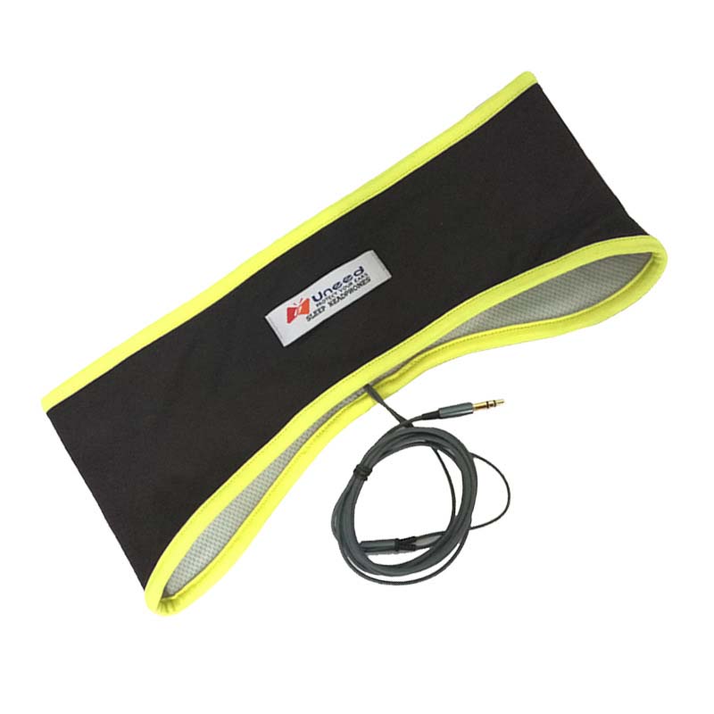 Sports Earphone Sleeping Mask Anti-noise Headphone Headband  3.5mm Wired Headset Music Player for Smartphone PC