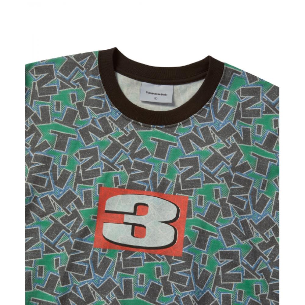 Thisisneverthat Stacked Tnt Tee Green
