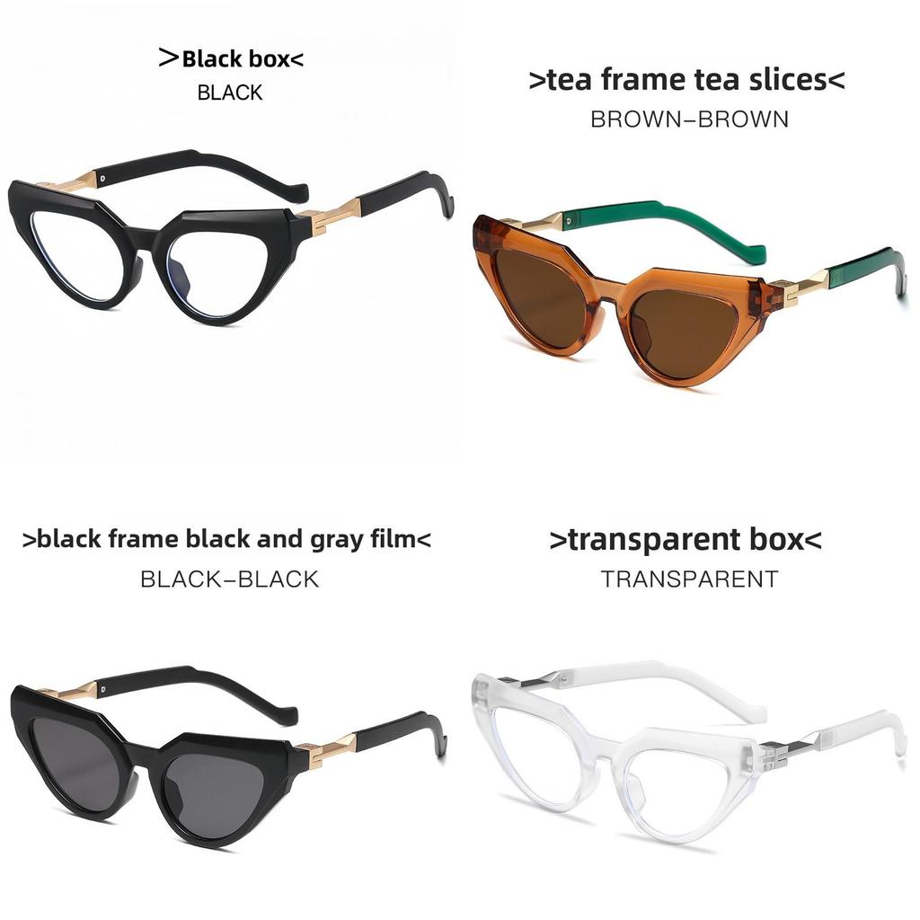 Y2k Future Tech Cat Eye Sunglasses With Uv400 Protection For Fashion Street Style