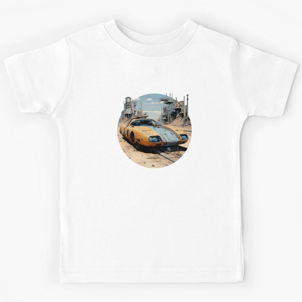 A car from the post-apocalyptic era Kids T-Shirt 130