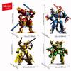 Non-Toxic Sembo Block Mecha Series Building Blocks Battle Robots Model Kits Kids Assembled Bricks Ornament Toys For Children Halloween Gifts