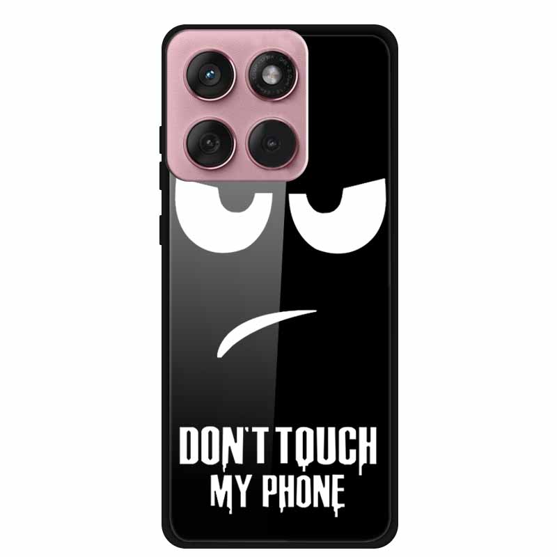 For Motorola Edge 60 60s 5G Case Hard Back Cover Tempered Glass Case For Motorola Edge 60 Fusion Phone Case Soft TPU Bumper Para