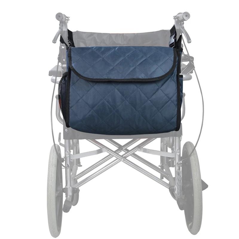 

Multi-functional Wheelchair Bag Wheelchair Armrest Bag Disabled Wheelchair Rear Hanging Bag Outdoor Shoulder High-capacity