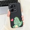 For Xiaomi Redmi Note 14S Case 6.67'' Cute Cat Dinosaur Cartoon Cover Matte Phone Case For Redmi Note 14S Note14S 4G Soft Fundas