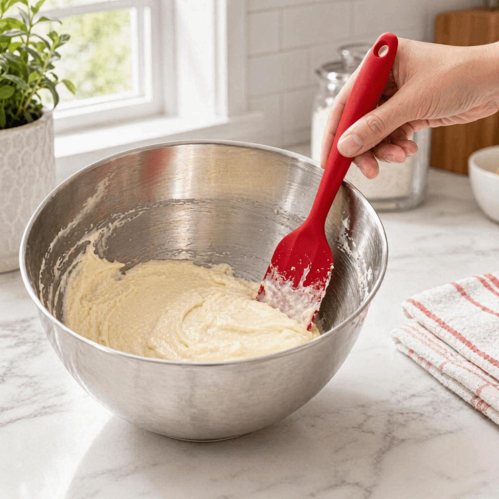 Silicone Silicone Spatula Apply Stir Bowl Scraper Durable Baking Scraper Baking Prep