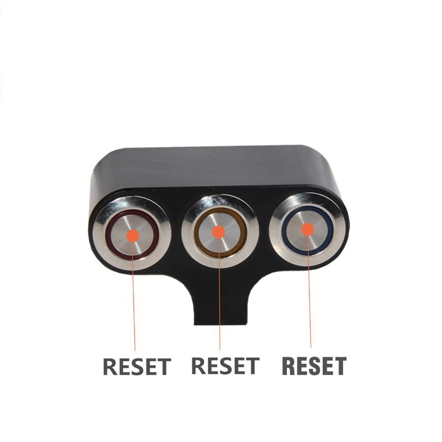 22 мм 7/8 дюйма Мотоциклетный руль CNC Переключатель Сигнал Запуск двигателя Стоп Двойная кнопка