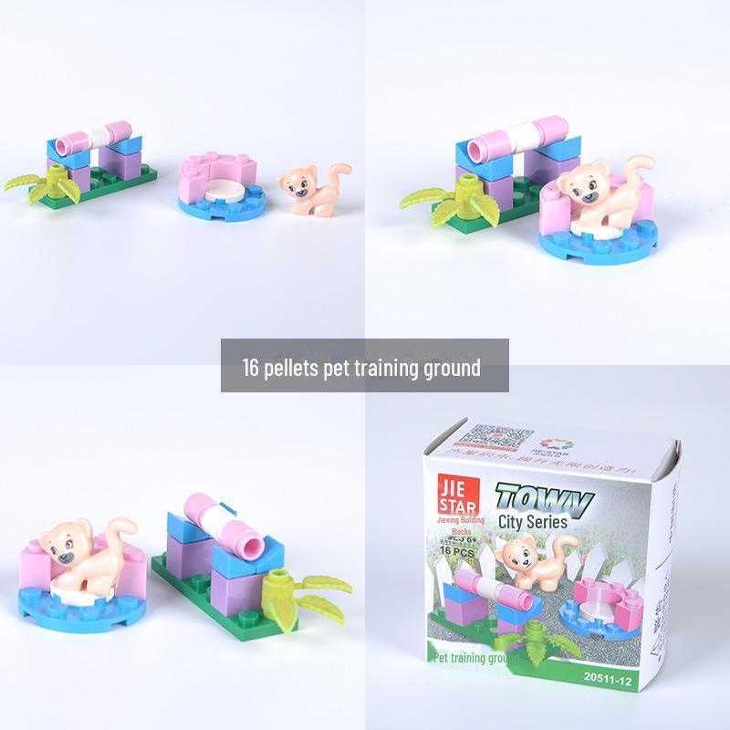 DIY Children's Building Blocks: Military, Construction, Aircraft & Fire Truck Set