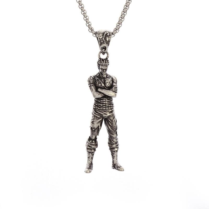 Halloween Necklace, Retro Alloy Jewelry, High-end Color Retention, Personalized Pendant Pendant.