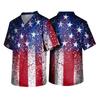 Top de Uniforme Médico para Hombre con Cuello en V, Manga Corta, Bolsillo en el Pecho y Estampado Adecuado para Profesionales de la Salud y Cuidadores