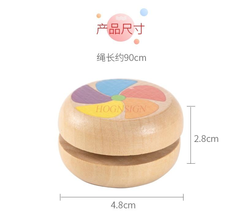 Traditional Wooden Children'S Yoyo Swirl Primary School Yoyo Toy Girl Boy Yoyo Ball Gift For Children