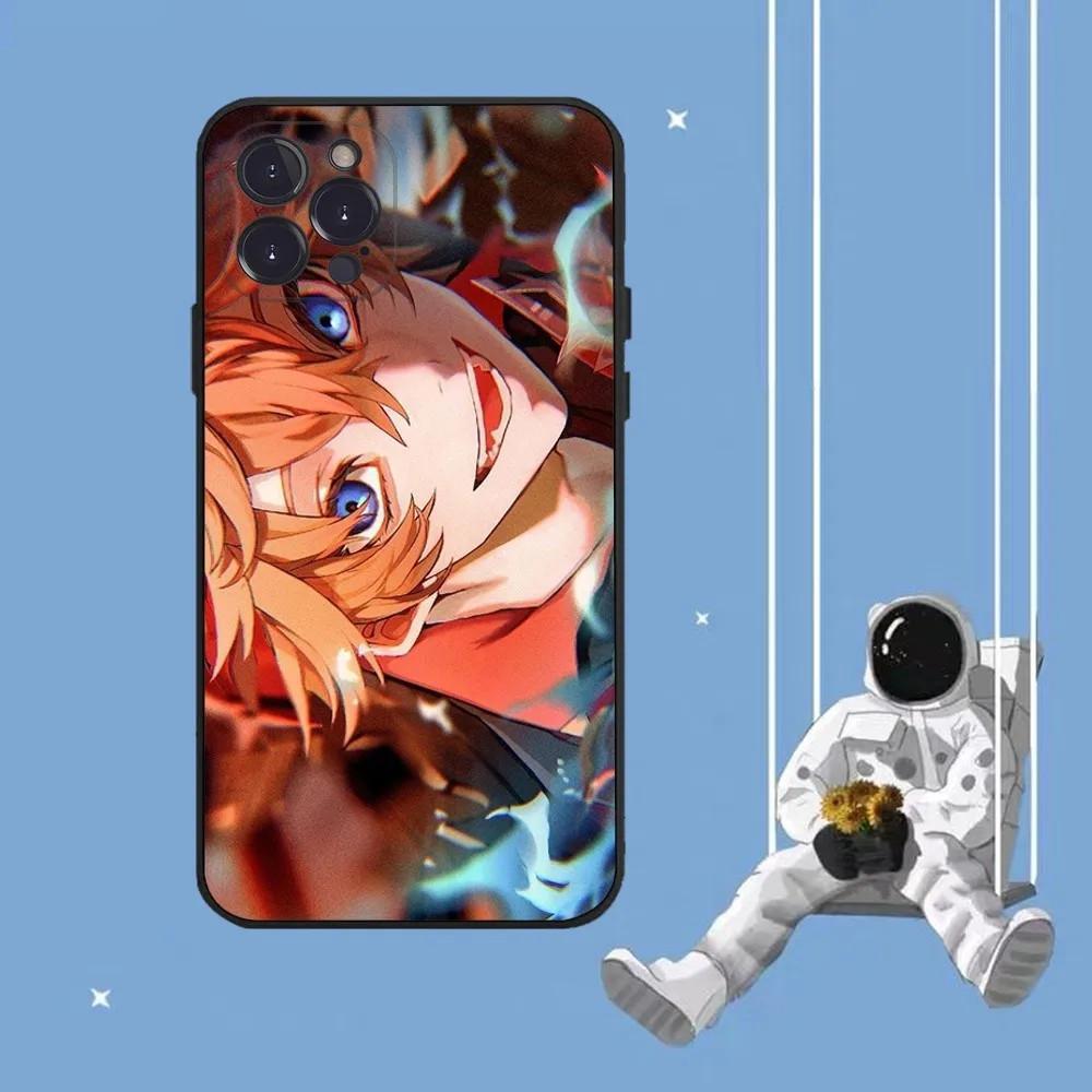 Apple Iphone15Plus Mobile Phone Case Tatalia Childe, The Original God Mobile Phone Case Is Sent With Painted Anti-Defense.