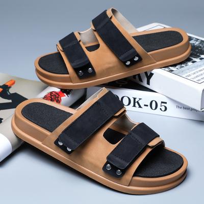 Casual Anti Slip Slippers for Men's 2024 New Hot Selling Summer Thick Sole Outerwear Classic Beach Men's Sandals Men Shoes