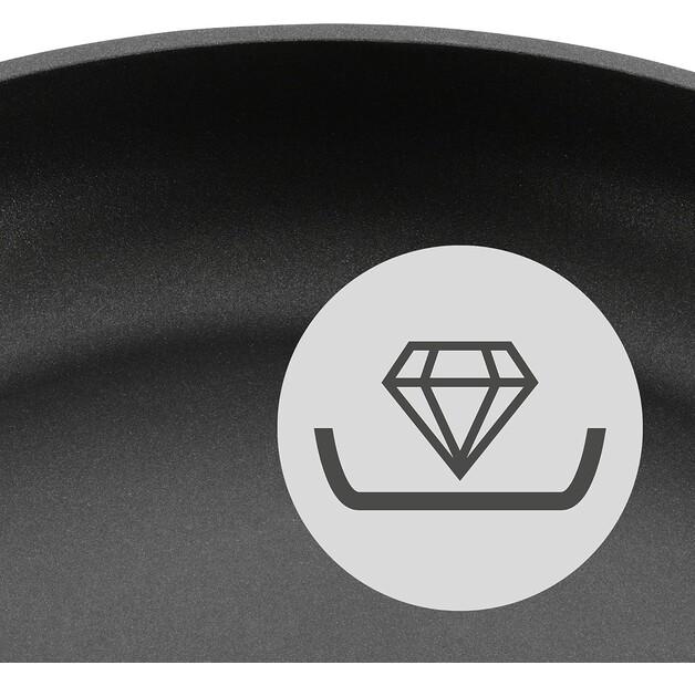 WMF PermaDur Excellent Frying Pan with Handle 20 Cm (05.7520.4021)
