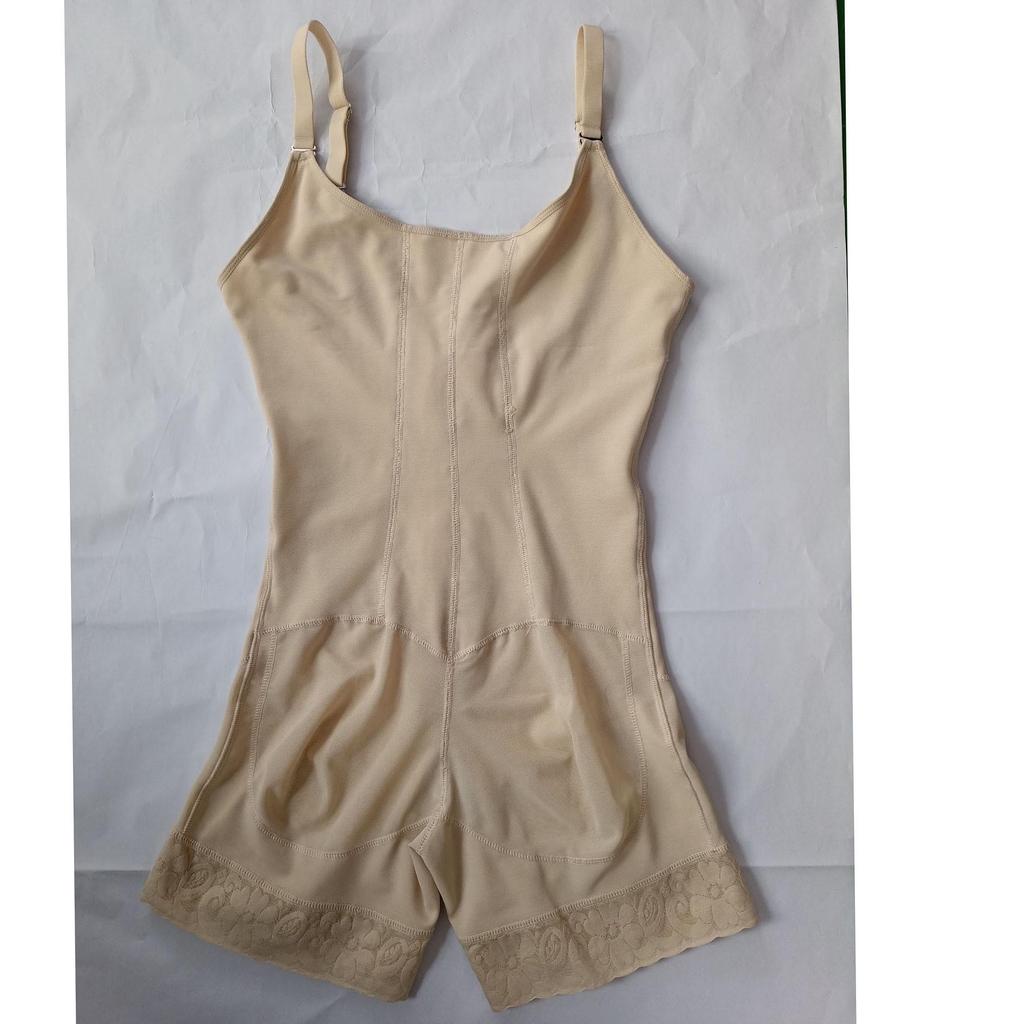 One-Piece Tummy Control Bodysuit with Hip Lift and Zipper
