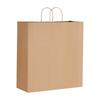 Kraft Paper Bags with Handles 100Pcs 18x7x19 In Party Shopping Bag Black