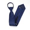 Black Zipper-Free Lazy Blue Men And Women Business Dress Interview To Work Groom Wedding Korean Version Narrow Tie