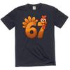 Funny Thanksgiving Dinner 67 College Meme Six Seven Turkey Tee Shirt