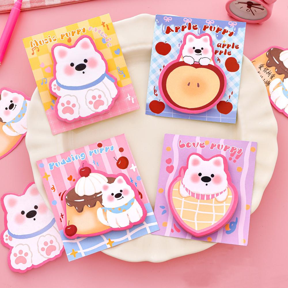 

Cartoon Dog Memo Pad Terrier Sticky Note Decorative Memo Pad Unique Cute Dog Sticky Note For Organization Study