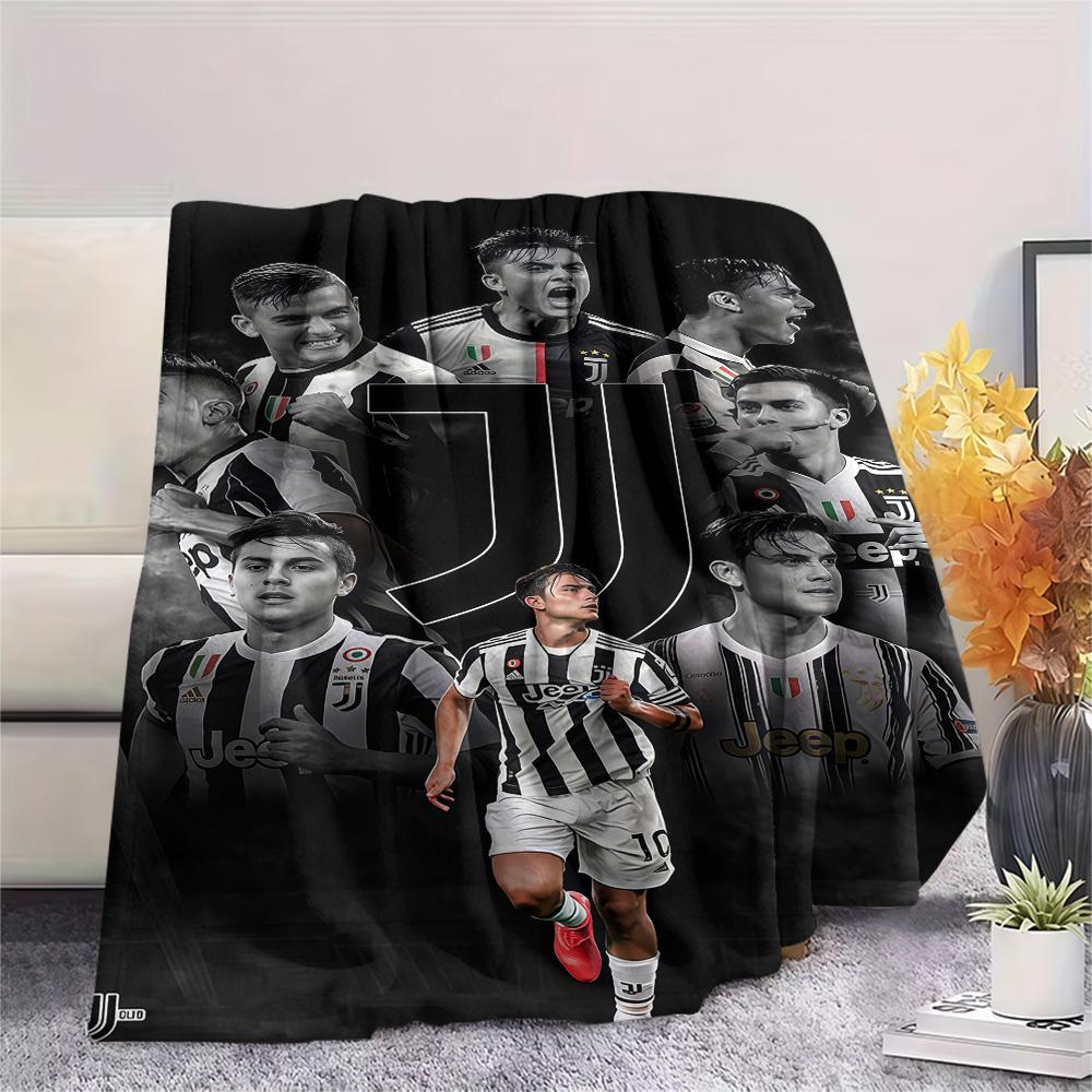 Coperta in Flanella con Stampa Juventus FC, Alta qualità, Confortevole per Tutte le Stagioni, Decorazione per la Casa, Calore e Comfort