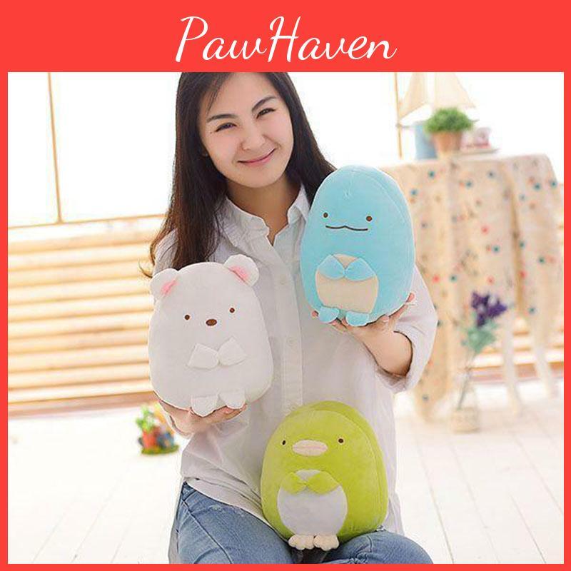 Premium Quality San-x Sumikko Plush Pillow Animal Stuffed Toy Perfect Kid Gift 30cm