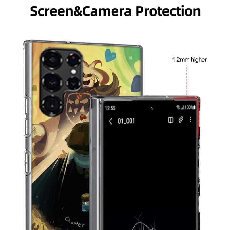 Chapter art Undertale Cases Phone Case for Samsung Galaxy S26 Ultra S25 Edge S24 S23 FE S21 Plus S20 S22 S10 Cover TPU Capa Shel