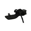 Fashion French Beautiful Toe Strap Sandals Women's Summer Outing New Temperament Square Toe Glove Toe Non-slip Roman Shoes