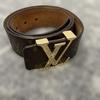Used Monogram Belt Gold Buckle