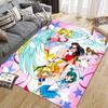Sailor Moon Healing Illustration Area Rug, Sailor Moon Fan Cozy Carpet, Great Gift.chl