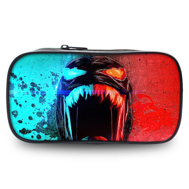 Venom The Last Dance Large Capacity Oxford Material Pencil Pouch Perfect For School And Everyday Use