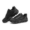 Skechers Go Run Swirl Tech Bubble Shoes Mesh Solid Color Sports Cushioning Fabric Low Top Casual Running Shoes Men sneakers Black 220546-BBK