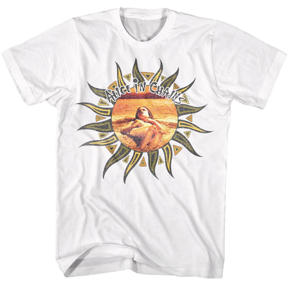 Alice In Chains grafika z okładki albumu koszulka unisex 100% bawełna 2026 Lato Nowa Unisex Y2k vintage rock moda streetwear T-shirt