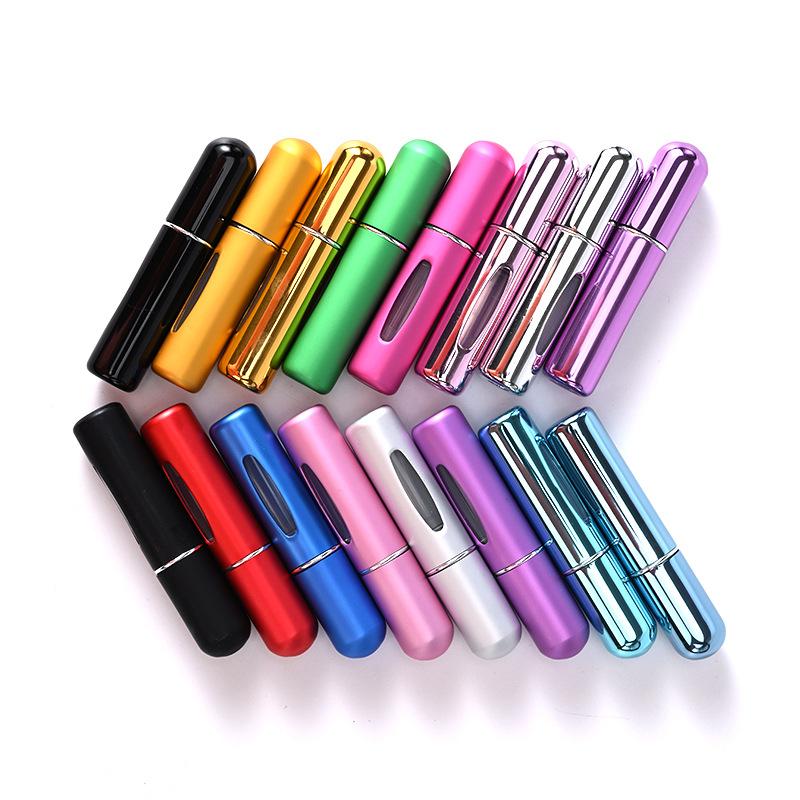 5Ml Bottom-filled Perfume Bottling Self-pumping Portable Cosmetics Mini Press Spray Bottle