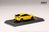 Hobby Japan HJ64 1/64 Scale Honda Civic Type R (FL5) Yellow (Custom Color) Finished Model HJ643063Y