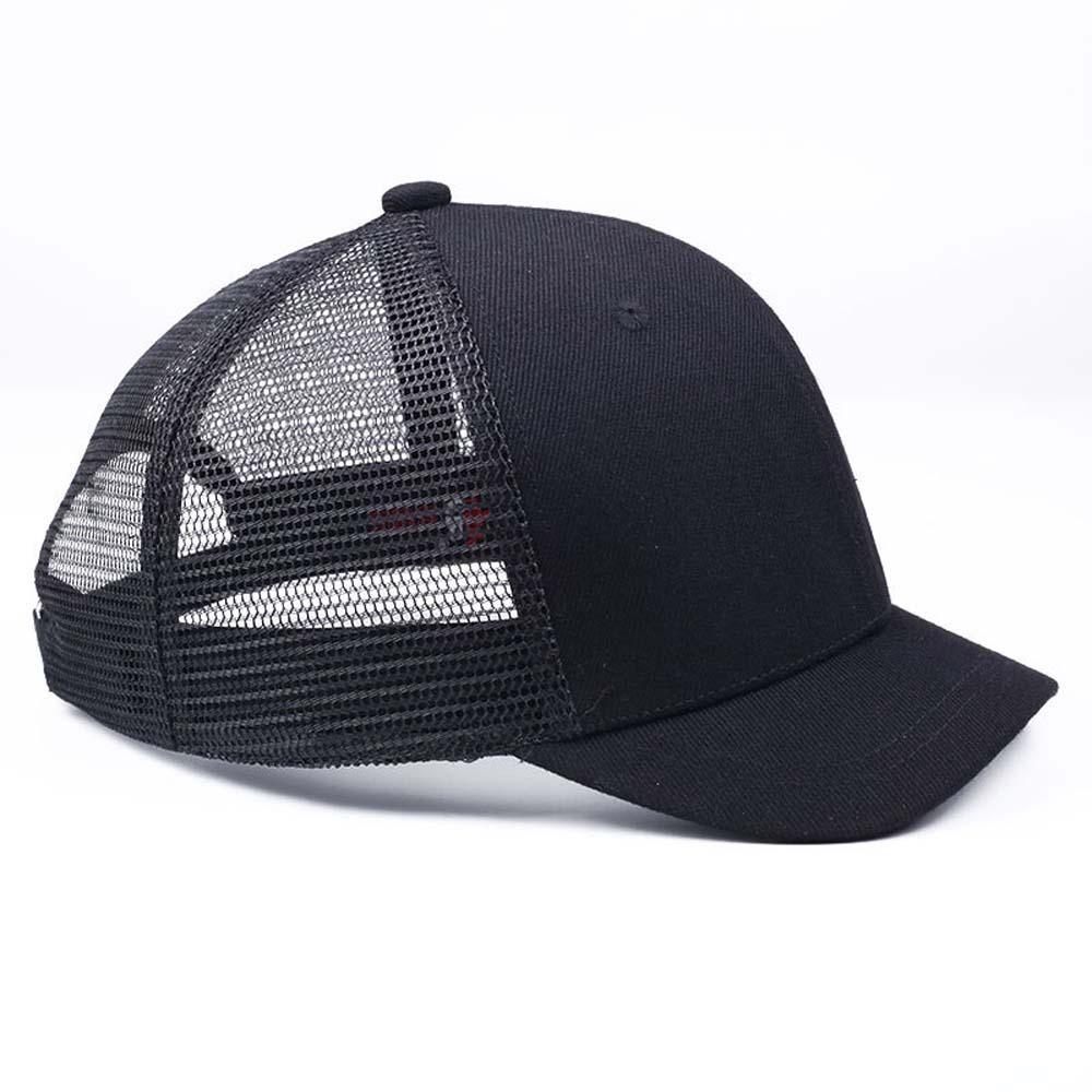Cotton Summer Baseball Cap Breathable Unisex Sunscreen Hat Fashion Mesh Peaked Cap  Sun Visor