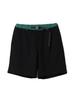 Beams Golf Gramicci Men's Sweat Shorts, Black, Size Small, 82250177585 (Special Order)